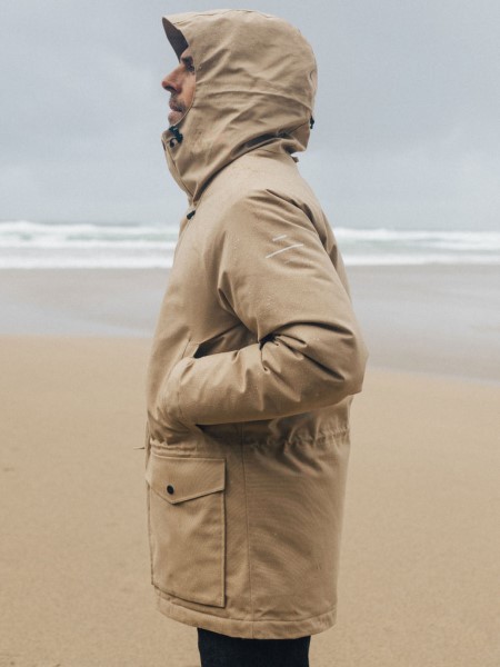 Finisterre Vellus Waterproof Parka Flint