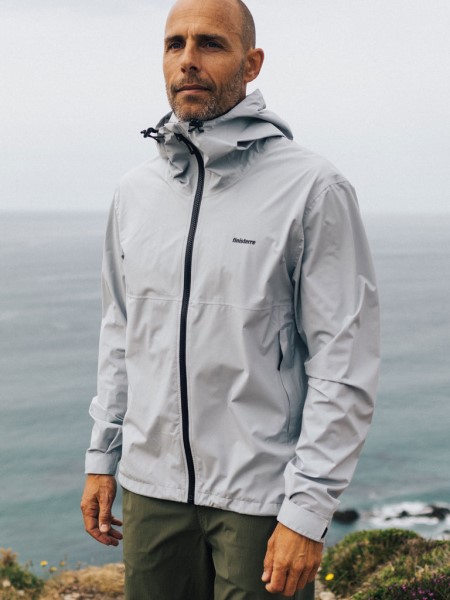 Finisterre Silver The Rainbird Waterproof Jacket
