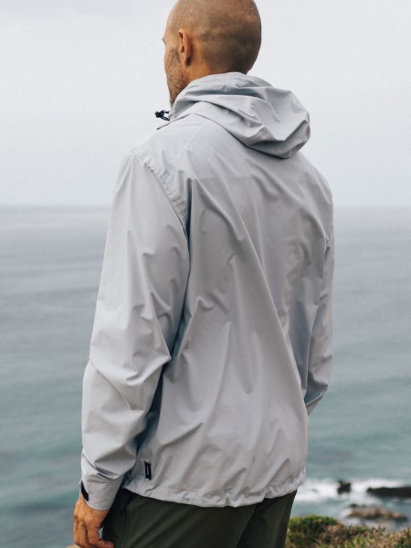 Finisterre Silver The Rainbird Waterproof Jacket