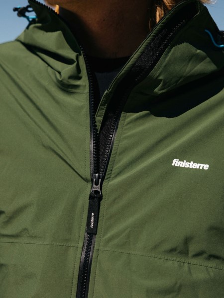 Finisterre The Rainbird Waterproof Jacket Kelp