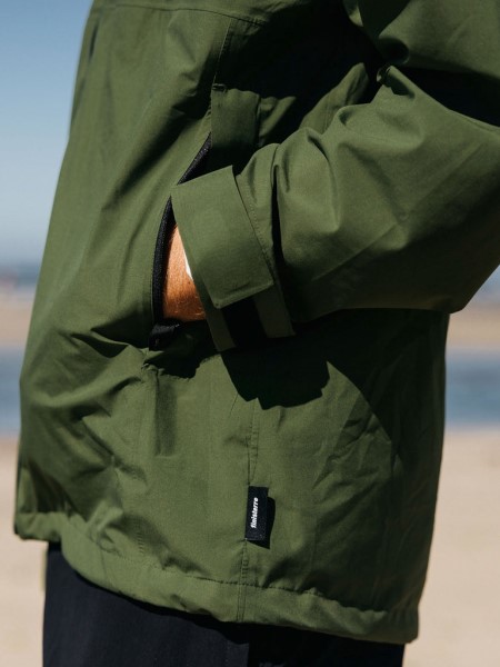Finisterre The Rainbird Waterproof Jacket Kelp