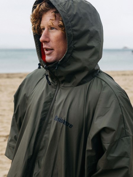 Olive/Flame Adelie Robe Finisterre