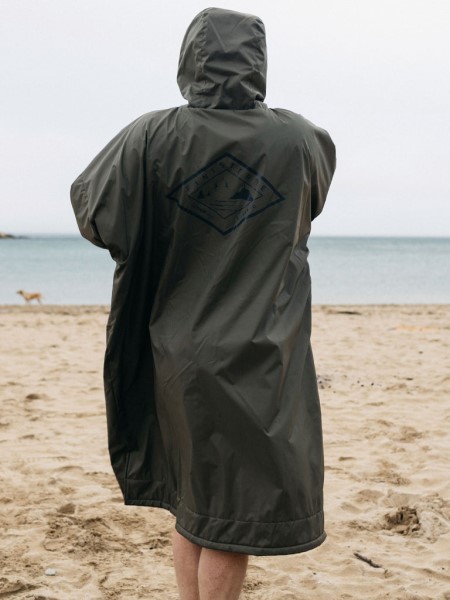 Olive/Flame Adelie Robe Finisterre