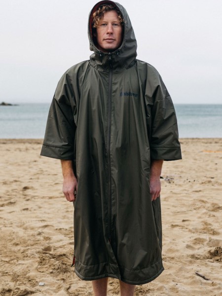 Olive/Flame Adelie Robe Finisterre