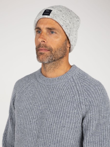 Dove Grey Karrek Beanie Finisterre