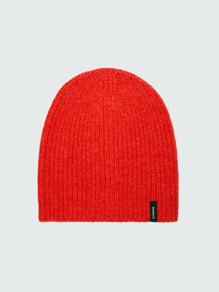 Tomma Ribbed Beanie Finisterre Flame