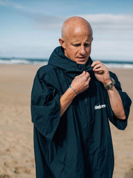 Navy Tego Robe Finisterre