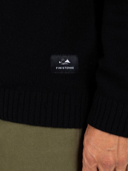 Finisterre Columba Zip Jumper Black