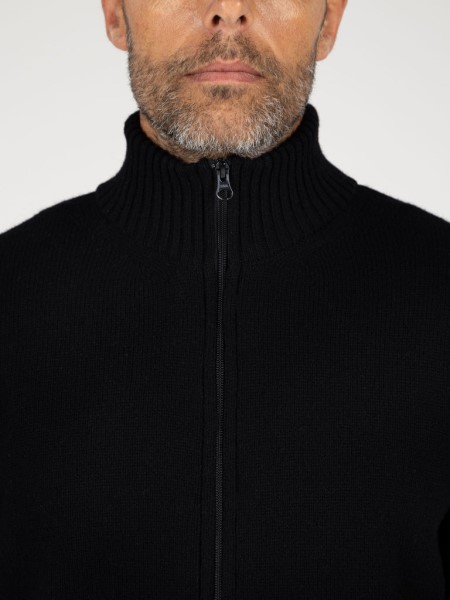 Finisterre Columba Zip Jumper Black