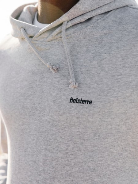 Coho Hoodie Grey Marl Finisterre