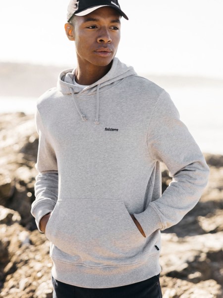 Coho Hoodie Grey Marl Finisterre