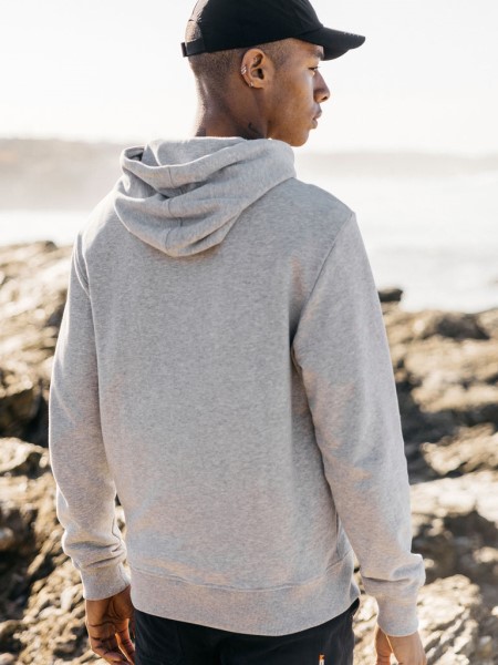 Coho Hoodie Grey Marl Finisterre