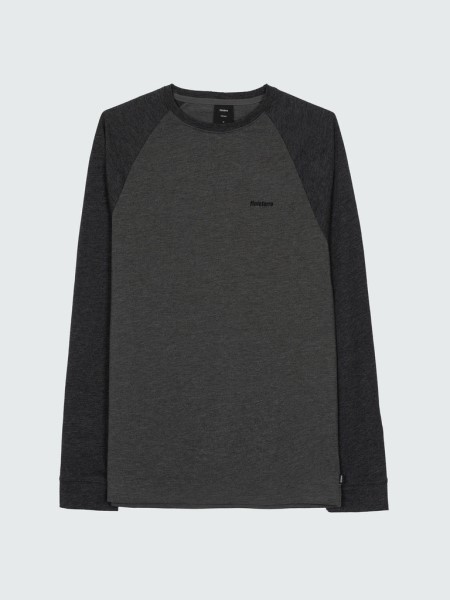 Bailey Long Sleeve T-Shirt Finisterre Black/Charcoal