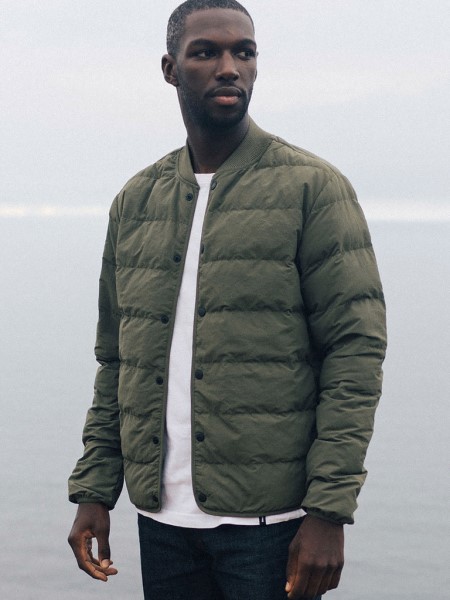 Lapwing Bomber Jacket Finisterre Dark Olive