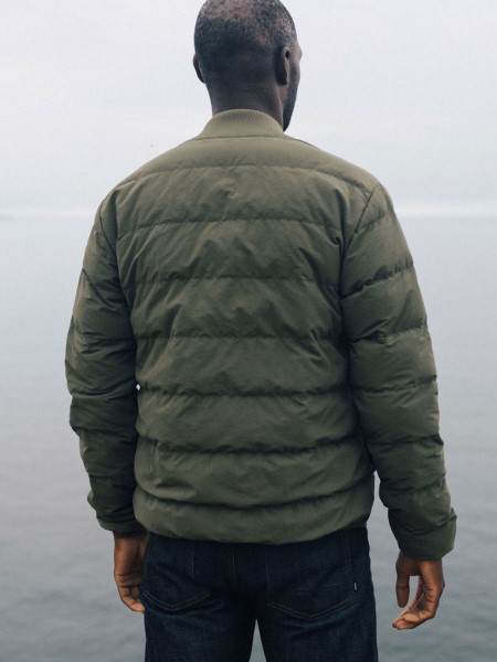 Lapwing Bomber Jacket Finisterre Dark Olive