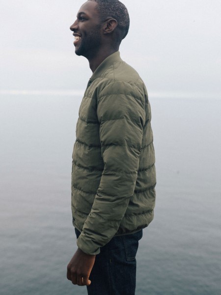 Lapwing Bomber Jacket Finisterre Dark Olive