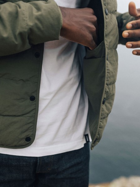 Lapwing Bomber Jacket Finisterre Dark Olive