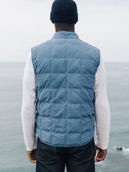 Lapwing Gilet Finisterre Copen Blue