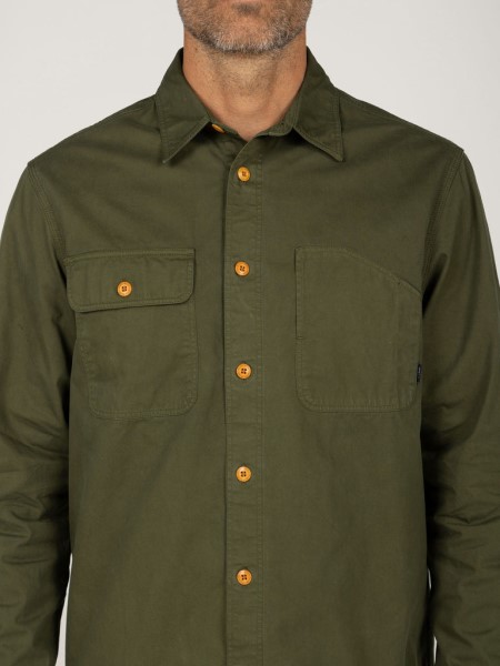 Dark Olive Eddystone Shirt Finisterre