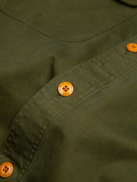 Dark Olive Eddystone Shirt Finisterre