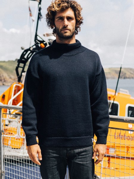 RNLI Cromarty Jumper Navy Finisterre