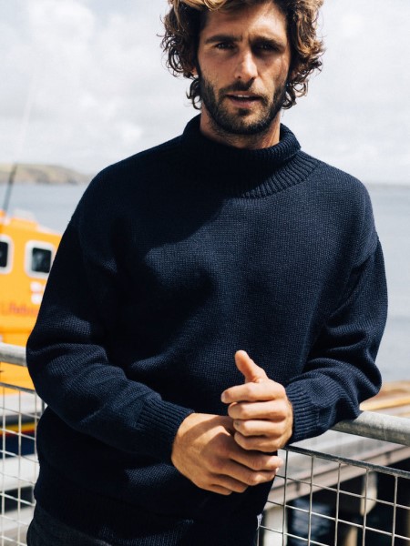 RNLI Cromarty Jumper Navy Finisterre