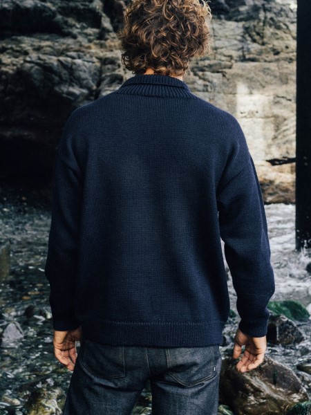 RNLI Cromarty Jumper Navy Finisterre