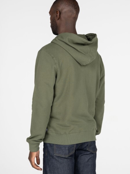 Finisterre Olive Coho Full Zip Hoodie