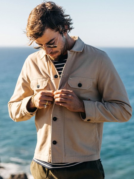 Flint Basset Trucker Jacket Finisterre