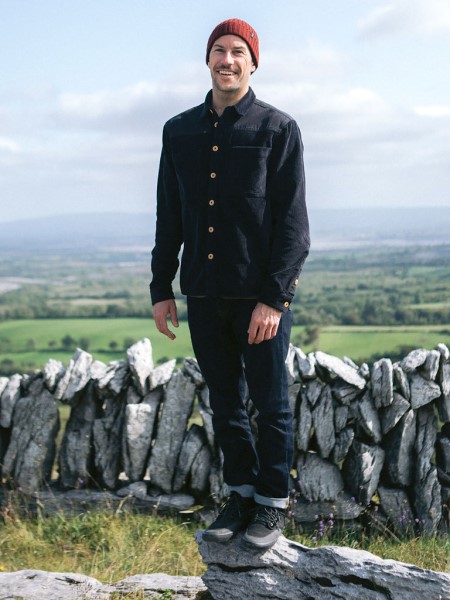 Cordium Shirt Navy Finisterre