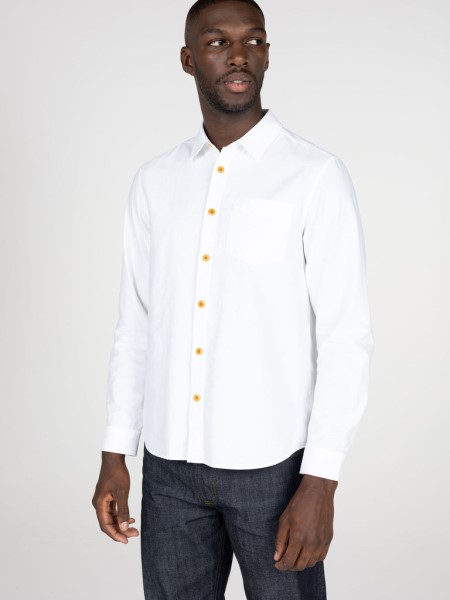 Trevose Shirt Finisterre White