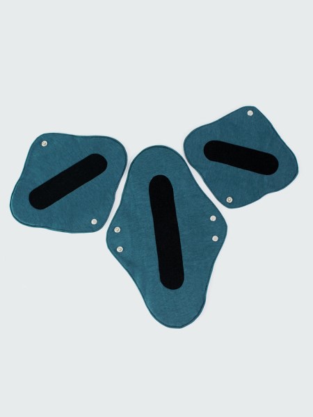 Finisterre Black DAME Finisterre Reusable Period Pad Set