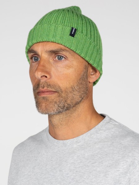 Jasper Green Fisherman Beanie Finisterre