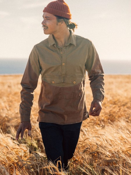 Petrichor Smock Shirt Flint Finisterre