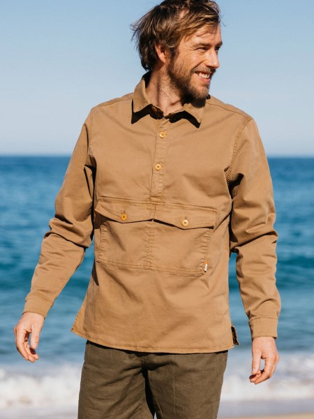 Petrichor Smock Shirt Flint Finisterre