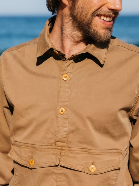 Petrichor Smock Shirt Flint Finisterre
