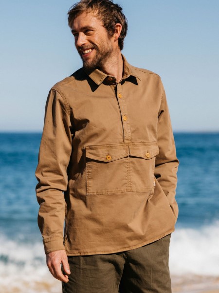 Petrichor Smock Shirt Flint Finisterre