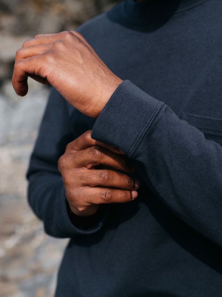 Ryne Long Sleeve T-Shirt Finisterre Navy