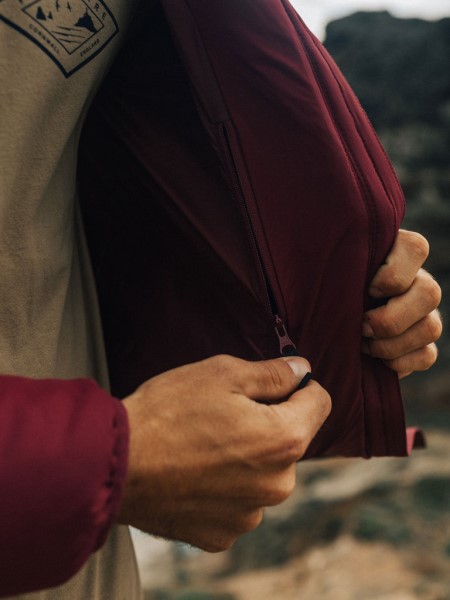 Finisterre Dark Burgundy Nebulas Insulated Jacket