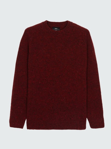 Scarlet Red Furlong Merino Jumper Finisterre