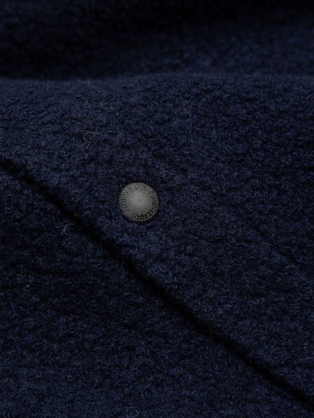 Finisterre Hegen Fleece Shirt Navy
