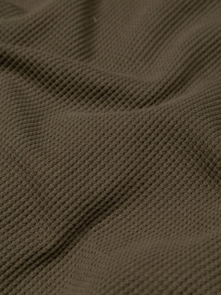 Olive Dunnet Waffle T-Shirt Finisterre