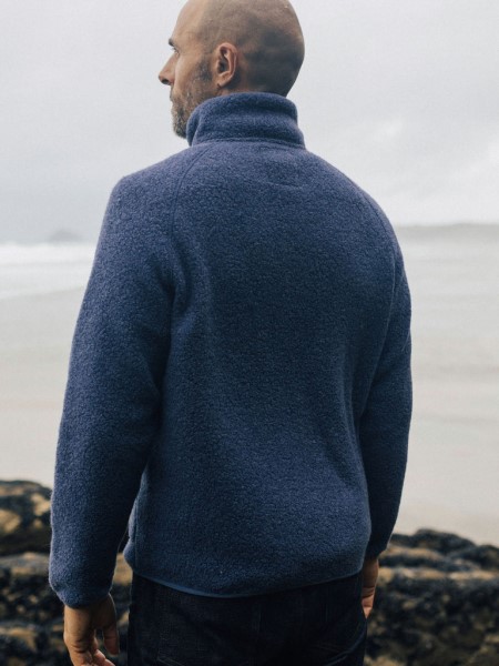 Hegen Full Zip Wool Fleece Dark Ozone Finisterre