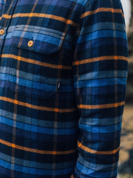 Finisterre Beardsmore Shirt Navy/Sable Check