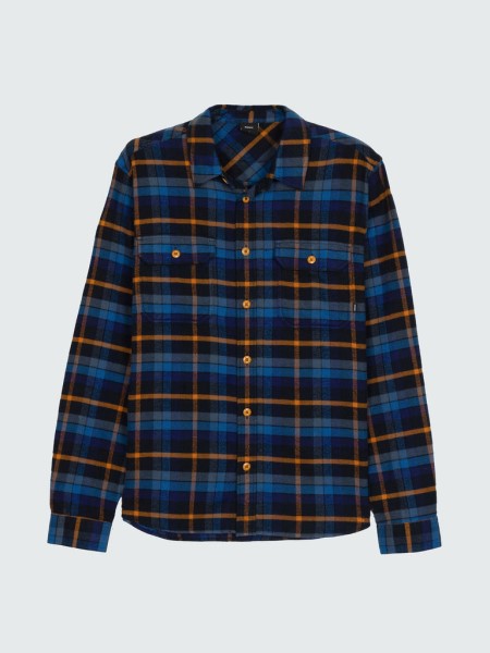 Finisterre Beardsmore Shirt Navy/Sable Check