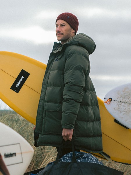 Finisterre Fourier Insulated Parka Dark Olive