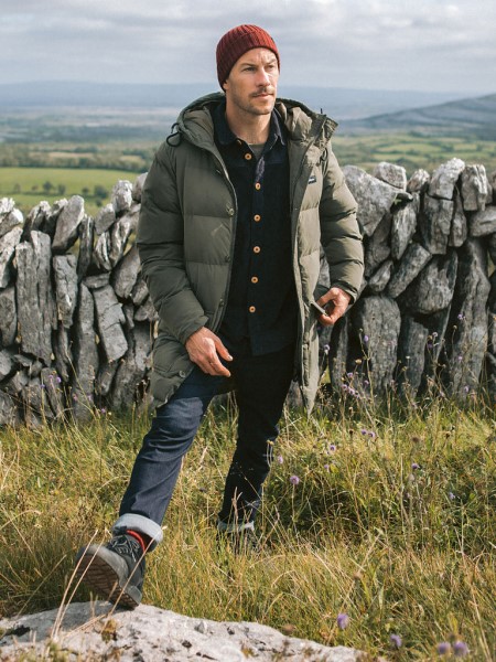 Finisterre Fourier Insulated Parka Dark Olive