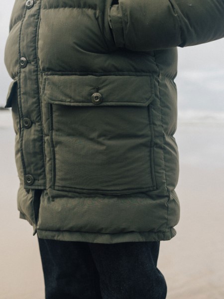 Finisterre Fourier Insulated Parka Dark Olive