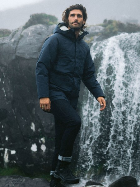 Finisterre Vellus Waterproof Parka Navy