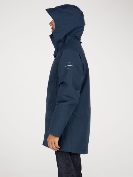 Finisterre Vellus Waterproof Parka Navy